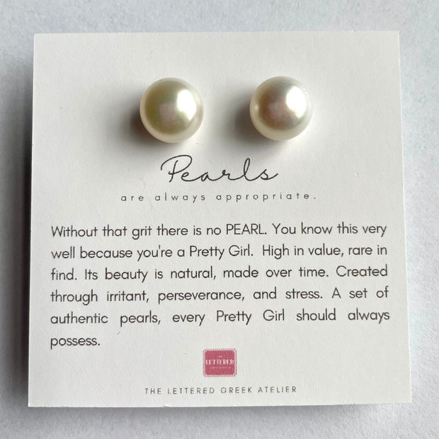 Pretty Girls Wear 20 Pearls, Alpha Kappa Alpha, Real Pearls, Pearls Are Always Appropriate